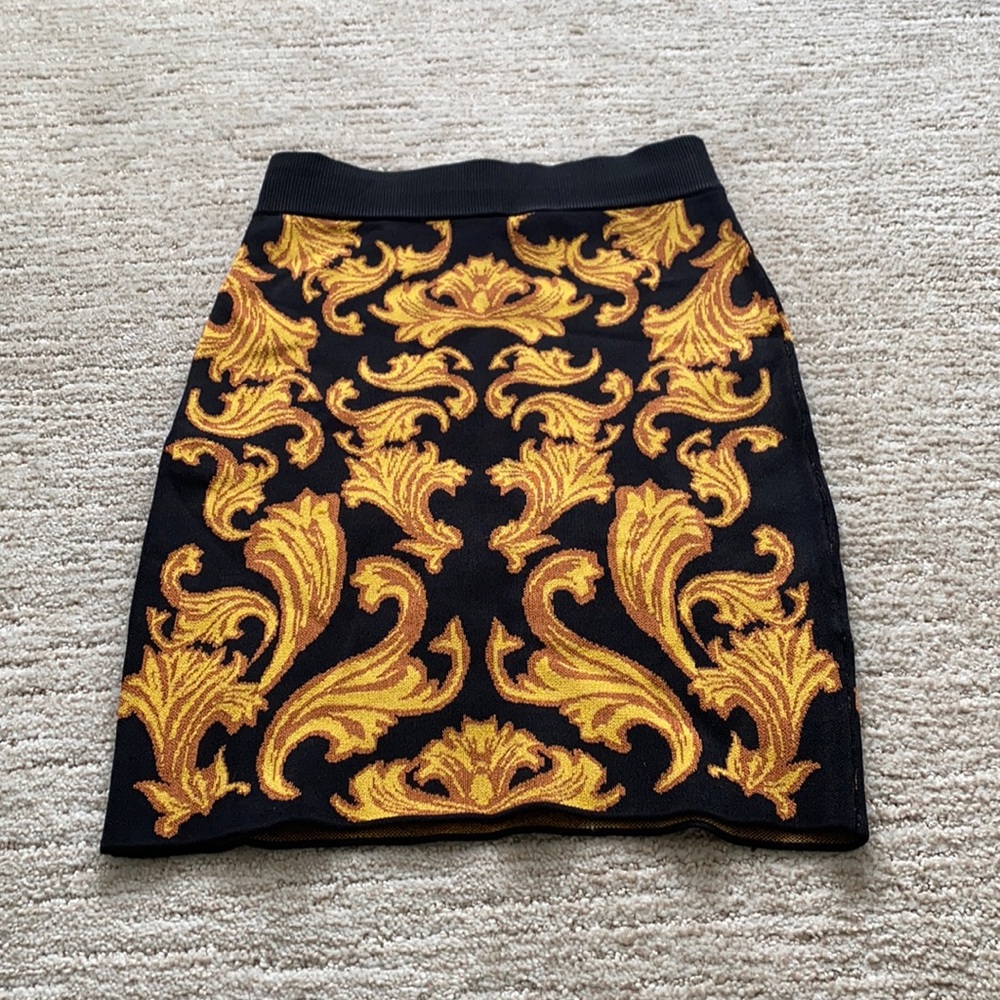 NWOT Torn by Ronnie Kobo knit mini skirt